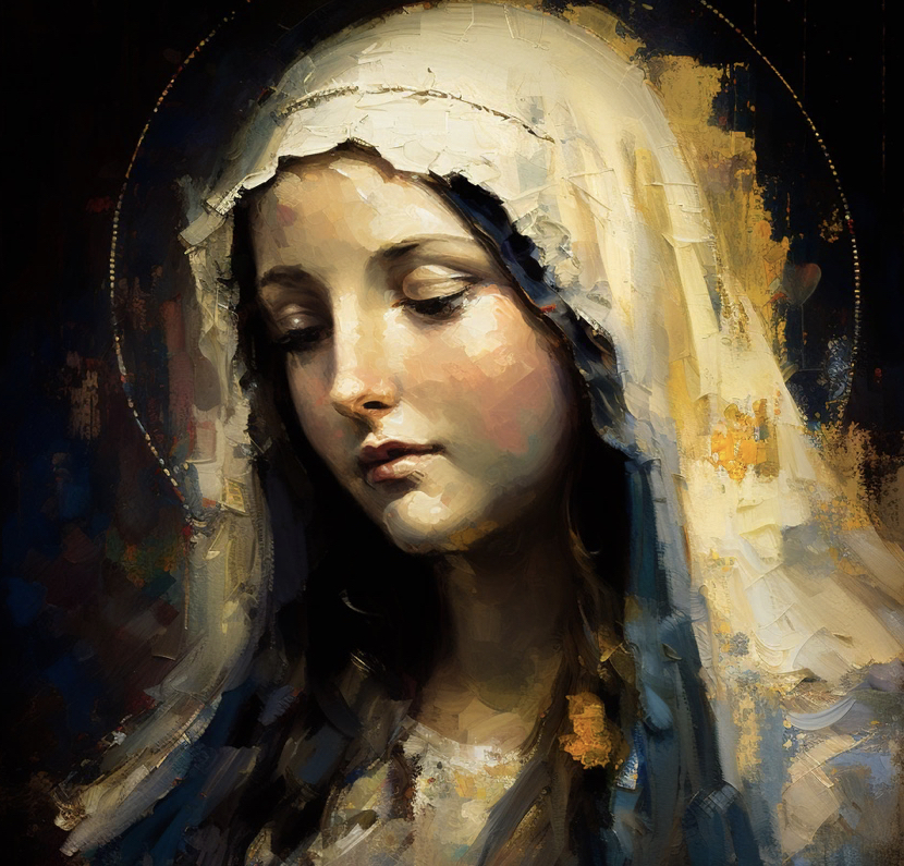 virgin mother mary